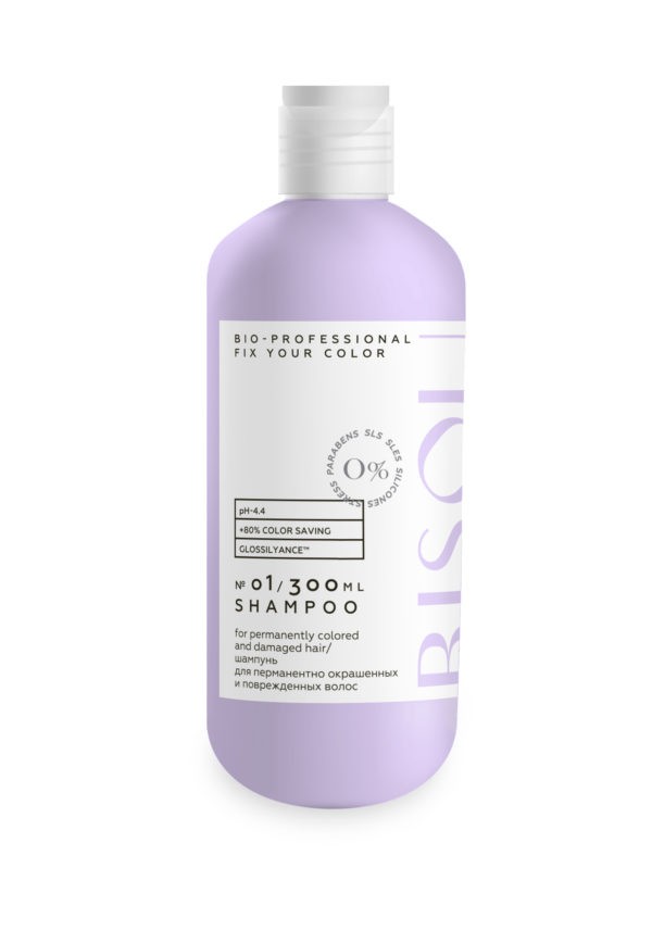 BISOU - Fix your color - šampón na permanentne farbené a zničené vlasy