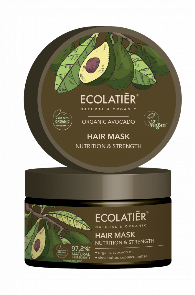Ecolatier maska na vlasy „výživa a sila“ AVOKÁDO