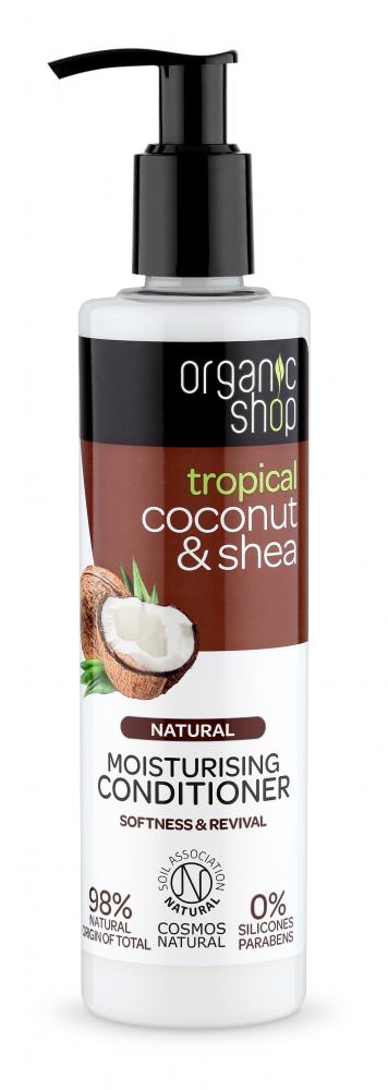 Organic Shop - Kokos & Maslovník - Hydratačný kondicionér