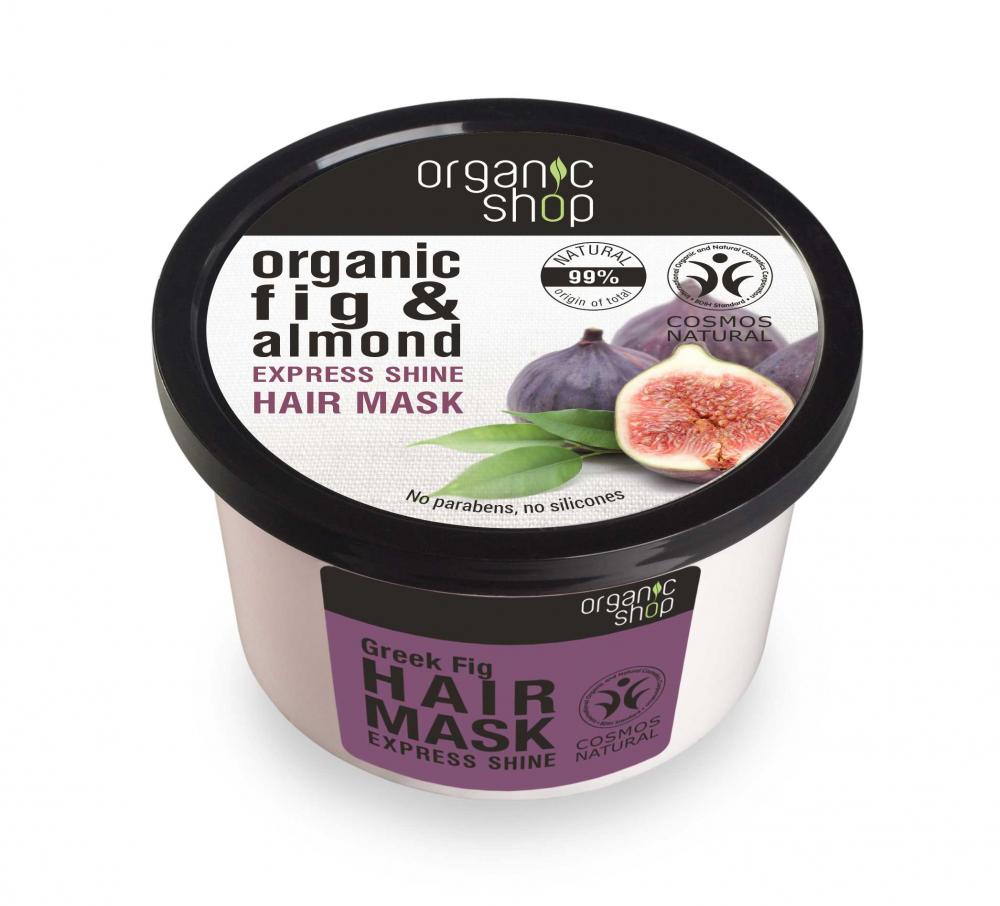 Organic Shop - Figa a Mandľa - Maska na vlasy