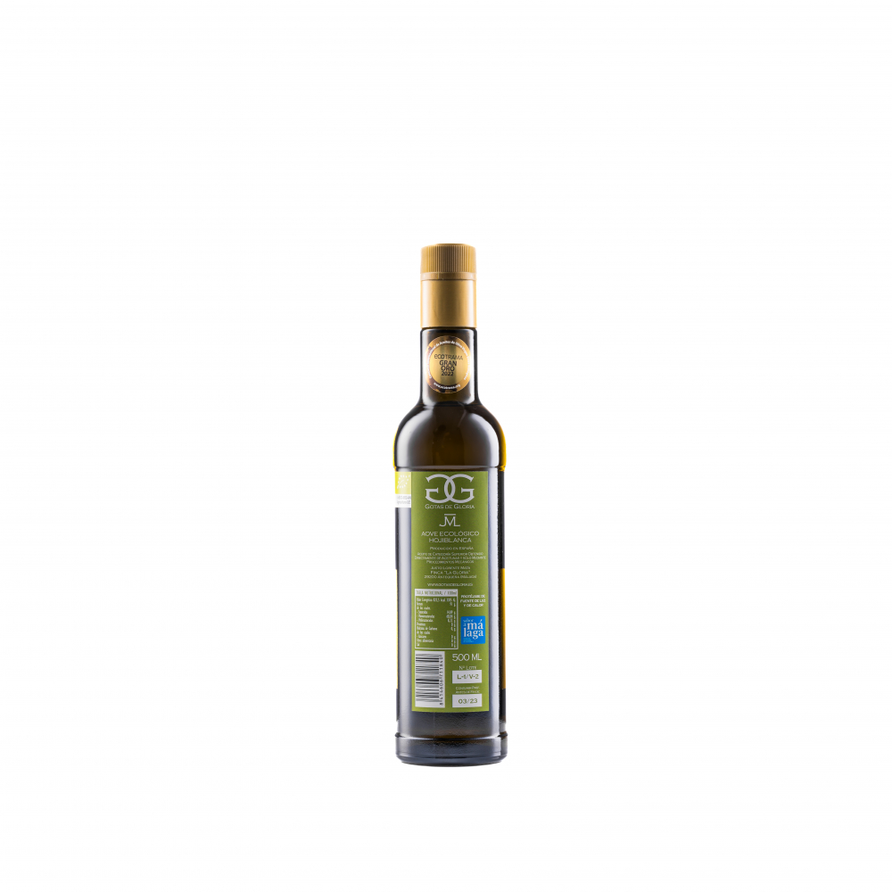 Extra panenský olivový olej ECO za studena lisovaný 500ml (sklo)