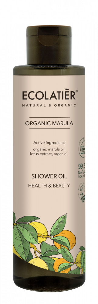 Ecolatier sprchový olej MARULA