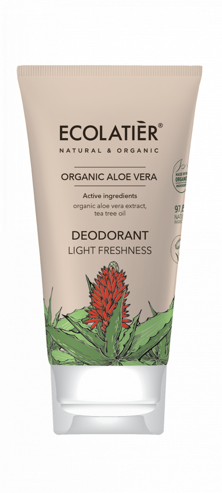 Ecolatier deodorant „ľahká sviežosť“ ALOE VERA