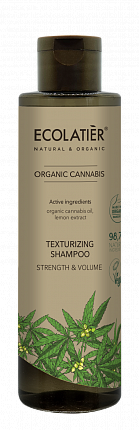 Ecolatier textúrujúci šampón „sila a objem“ KONOPE