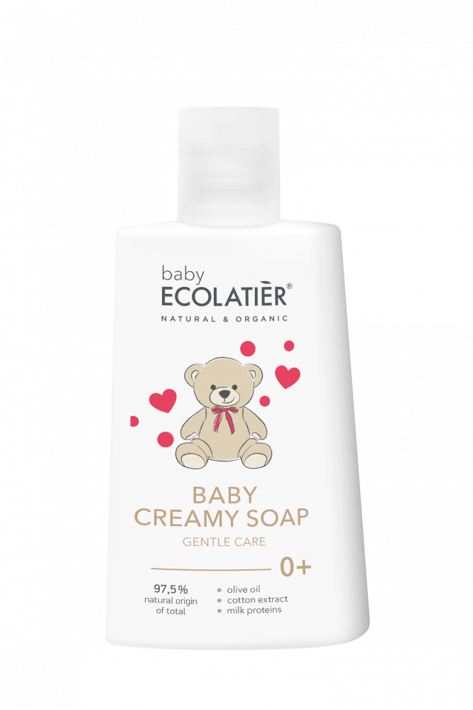 Ecolatier detské jemné krémové mydlo 0+