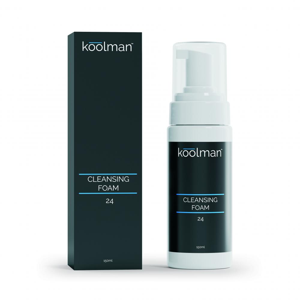 Koolman - Pánska čistiaca pena na tvár, 150ml