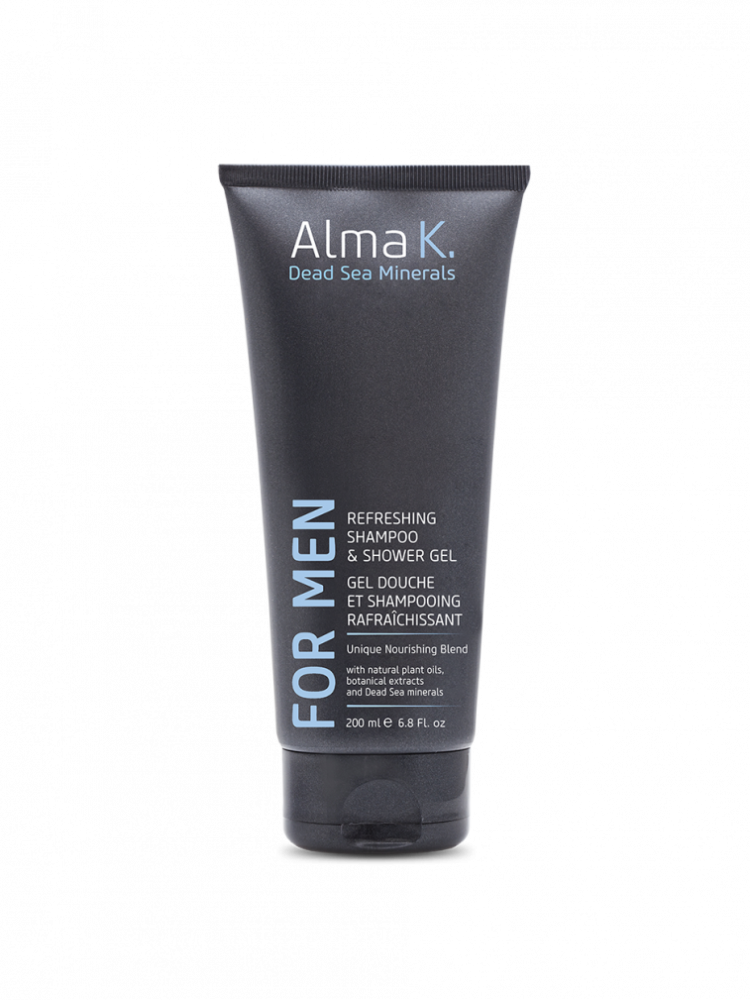 Alma K For men - 2v1 osviežujúci šampón a sprchový gél 