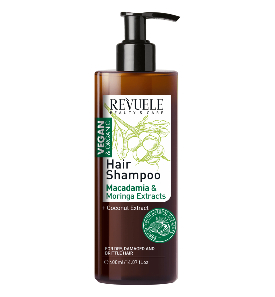 Revuele Vegan organic - Vlasový šampón 400ml