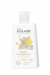 Ecolatier detský šampón 2v1 jednoduché rozèesávanie 3+