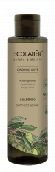 Ecolatier šampón na vlasy „jemnosť a lesk“ OLIVA 