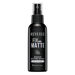 Revuele - Fixan sprej na makeup - efekt matnej pleti 120ml