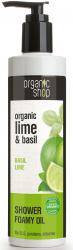 Organic Shop - Bazalka & Limetka - Sprchový penivý olej