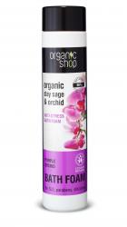 Organic Shop - Šalvia a Orchidea - Protistresová pena do kúpe¾a
