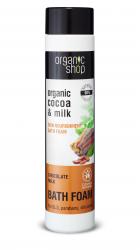 Organic Shop - Čokoládové mlieko - Pena do kúpeľa