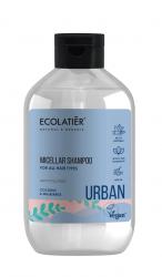 Urban micelárny šampón na všetky typy vlasov – kokos a moruša 600 ml