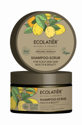 Ecolatier šampónový peeling na vlasy a pokožku hlavy „zdravie a krása“ MARULA