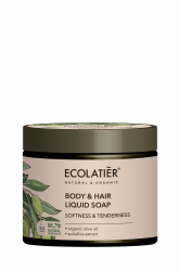 Ecolatier tekuté mydlo na telo a vlasy „jemnos� a citlivos�“ OLIVA