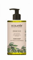 Ecolatier tekuté mydlo na ruky „jemnosť a citlivosť“ OLIVA 