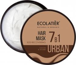 Urban maska na vlasy SOS obnova 7v1 - kakao a jojoba 380 ml