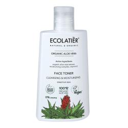 Ecolatier istiace a hydratan tonikum na tvr s organickou aloe vera