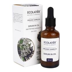 Ecolatier pleov olejov srum s organickou iernou bazou