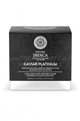 Caviar Platinum - Kolagénová maska na tvár a krk