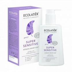 Ecolatier intímne krémové mydlo na ultra citlivú pokožku