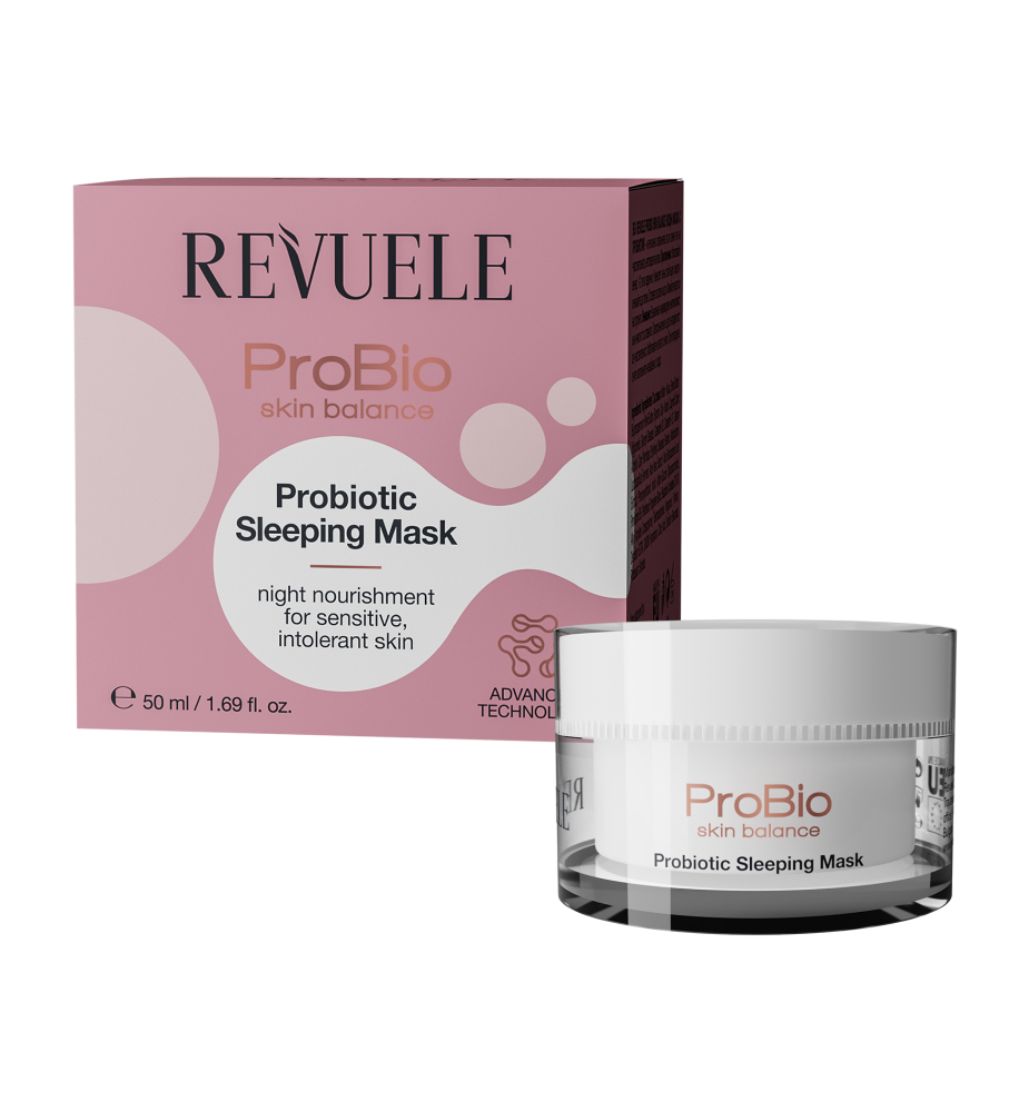 Revuele - Probiotická noèná maska pre rovnováhu a upokojenie citlivej pleti 50ml